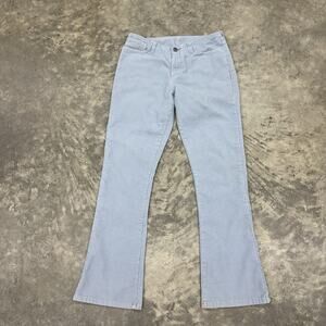 Vtg 90s Abercrombie & Fitch Made in USA Low Rise Corduroy Boot Cut Pants L 28x32